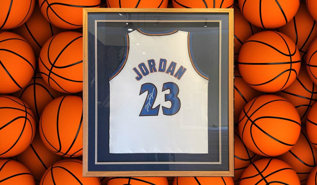 framing sports jerseys, custom framing San Francisco