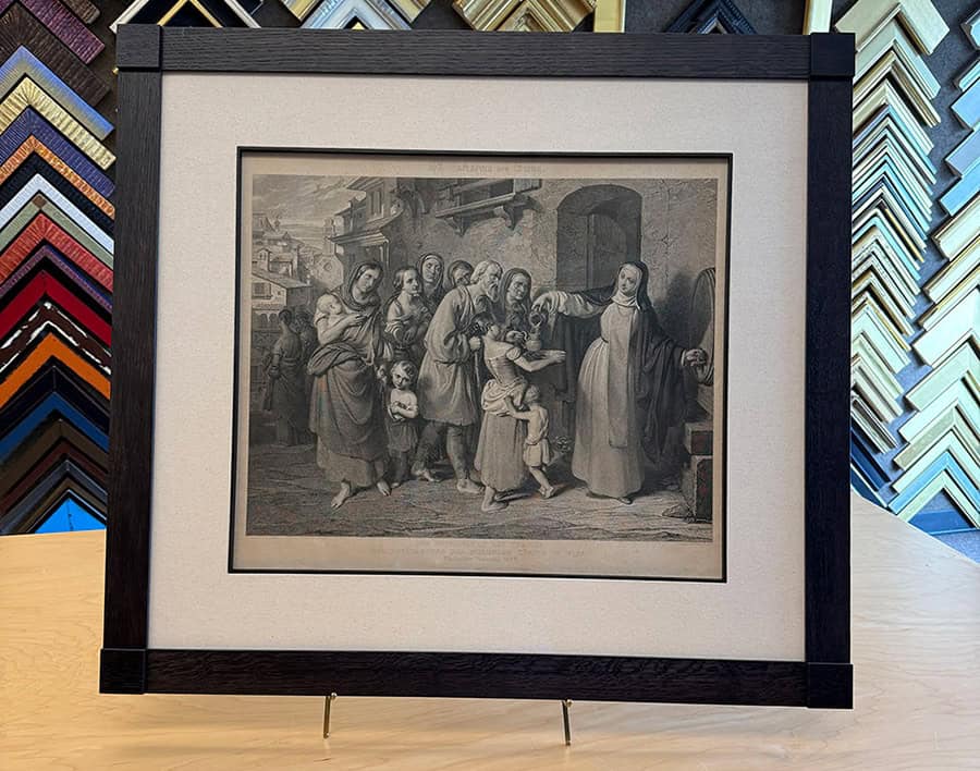 fillet custom framing San Francisco picture framing