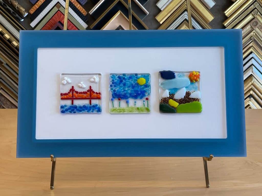 framed vacation tiles