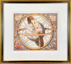Situs Circulis Circun Art Piece - a completed framing art project by Capricorn Framing